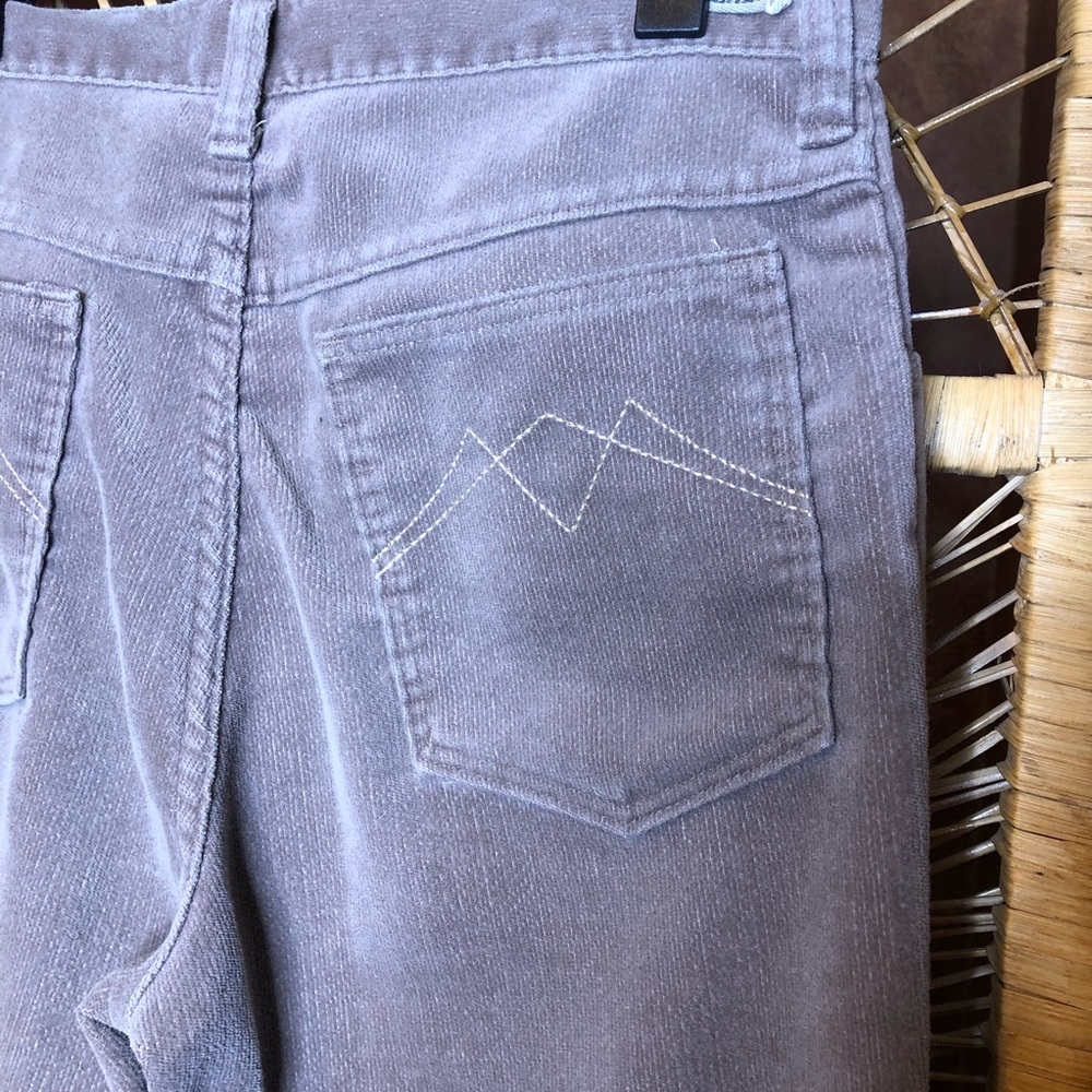 WRANGLER Vintage Corduroy Pants High Rise Mom Mauve Size 30 - Picture 10 of 15